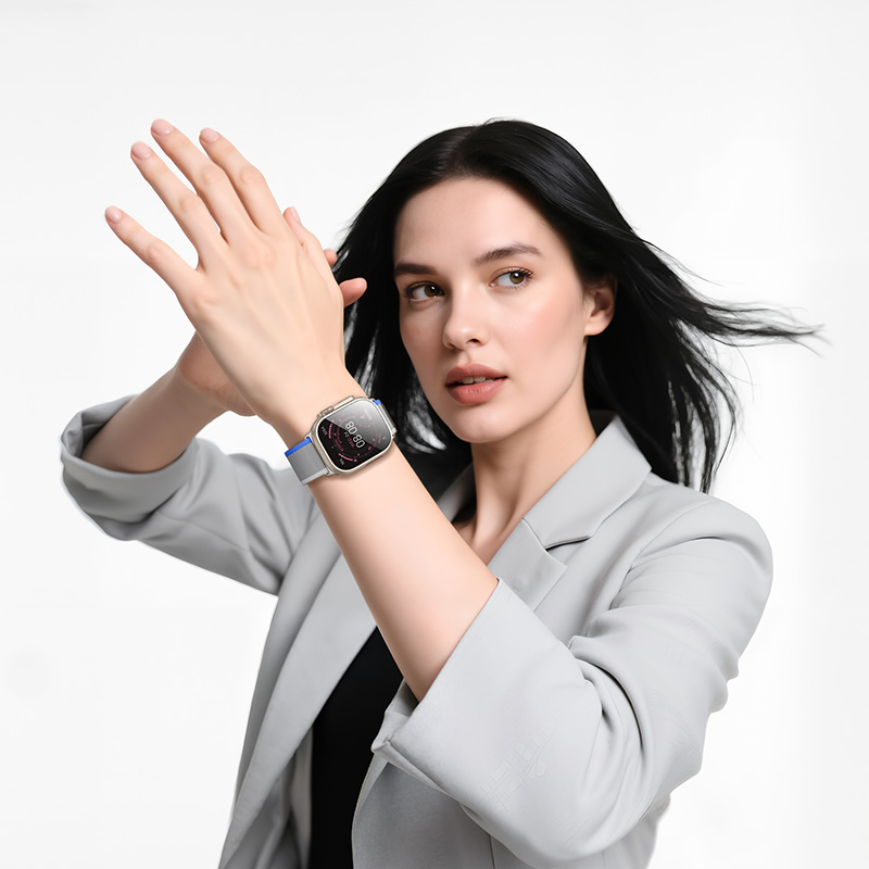 Hoco Smart Watch Y42 Ultra with 2 Straps (Call Version) - Black